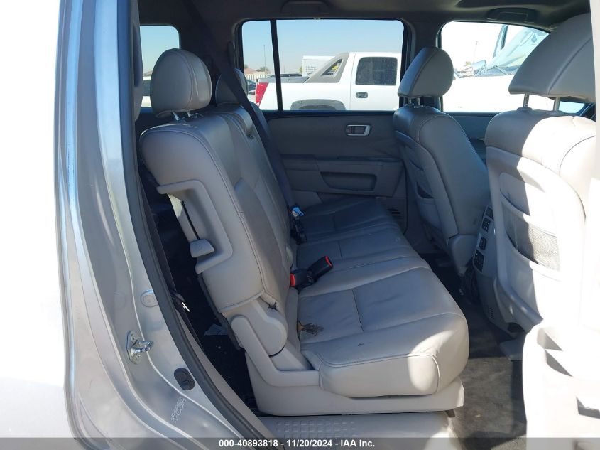 2011 Honda Pilot Ex-L VIN: 5FNYF4H60BB020111 Lot: 40893818