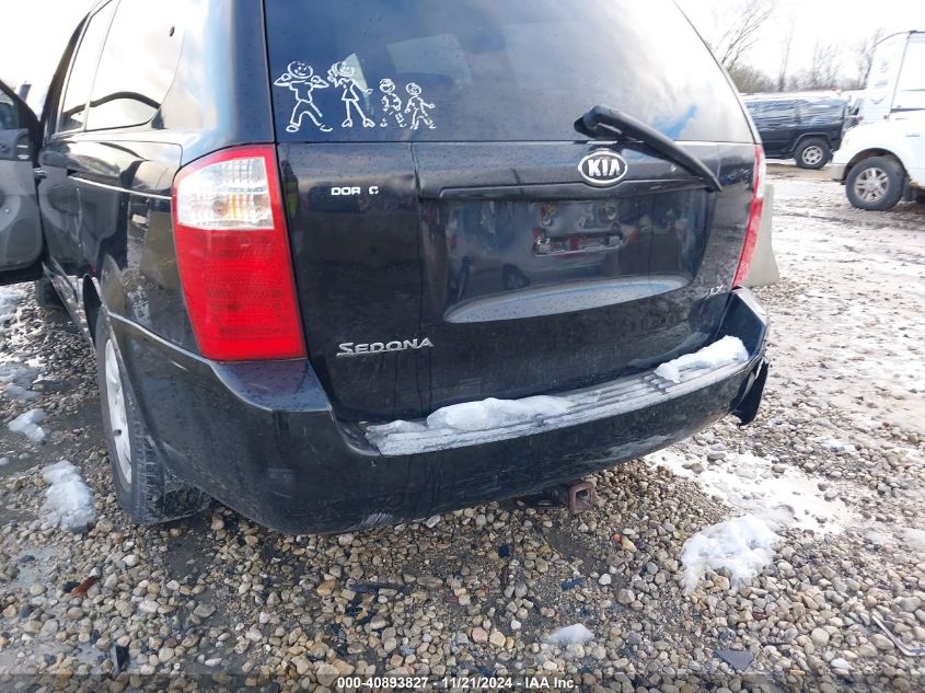 2008 Kia Sedona Lx VIN: KNDMB233186242348 Lot: 40893827