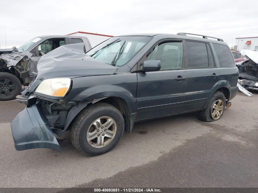 2004 Honda Pilot Ex VIN: 2HKYF18474H604264 Lot: 40893851