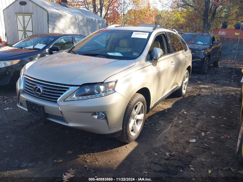 VIN JTJBK1BA4D2033069 2013 Lexus RX, 350 no.2