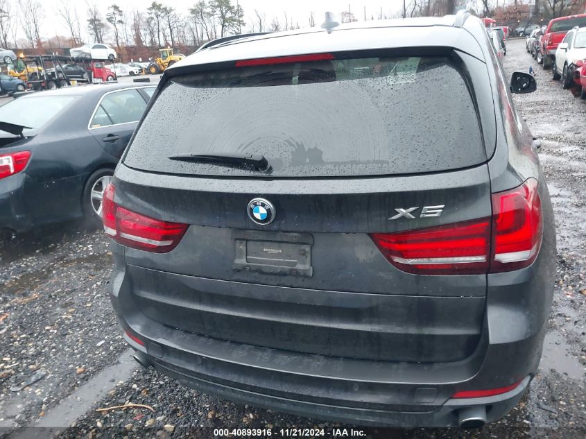 2015 BMW X5 xDrive35I VIN: 5UXKR0C58F0K69778 Lot: 40893916