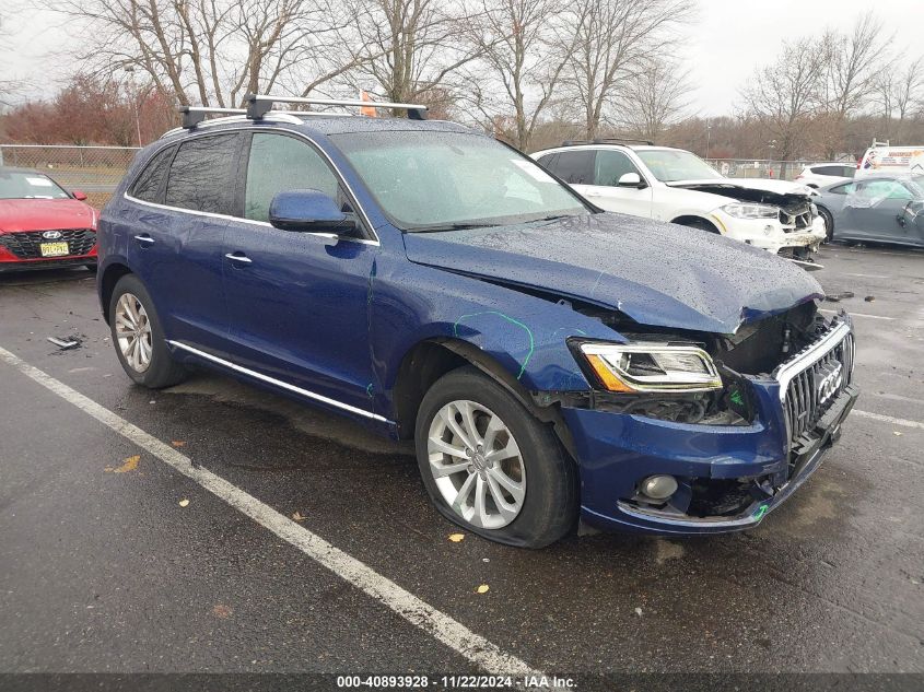 2016 Audi Q5 2.0T Premium VIN: WA1L2AFP0GA127542 Lot: 40893928