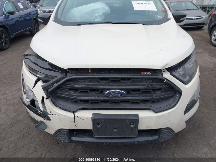 2021 Ford Ecosport Ses VIN: MAJ6S3JL8MC427385 Lot: 40893930