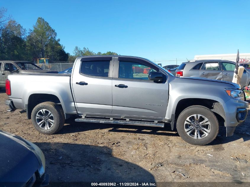 2021 Chevrolet Colorado 4Wd Short Box Z71 VIN: 1GCGTDEN9M1120252 Lot: 40893962