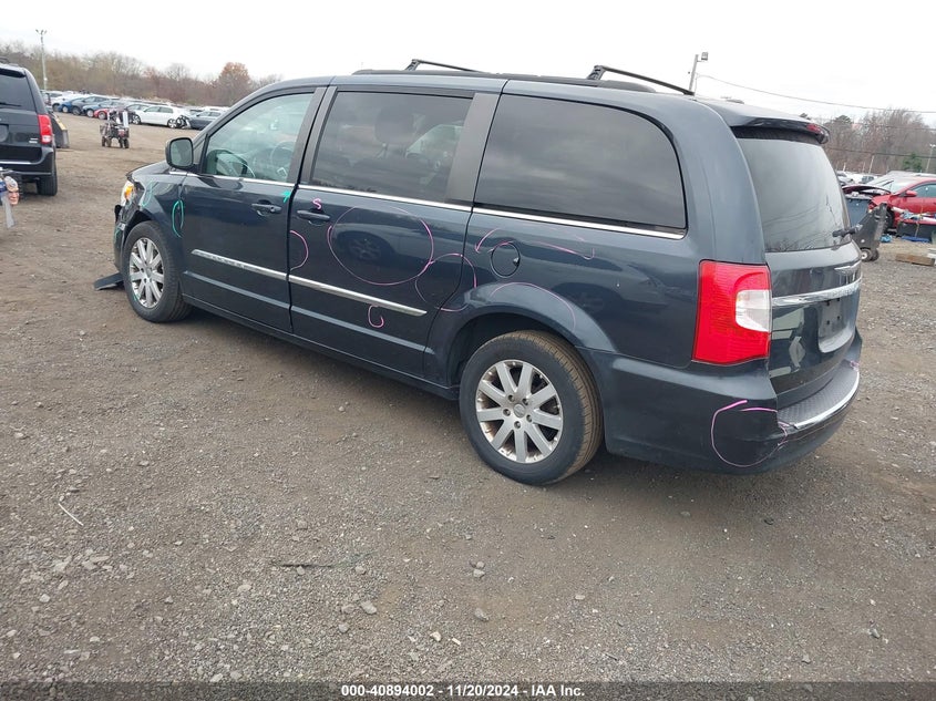 Vin: 2c4rc1bg9er232074, lot: 41383694, chrysler town & country touring 20143