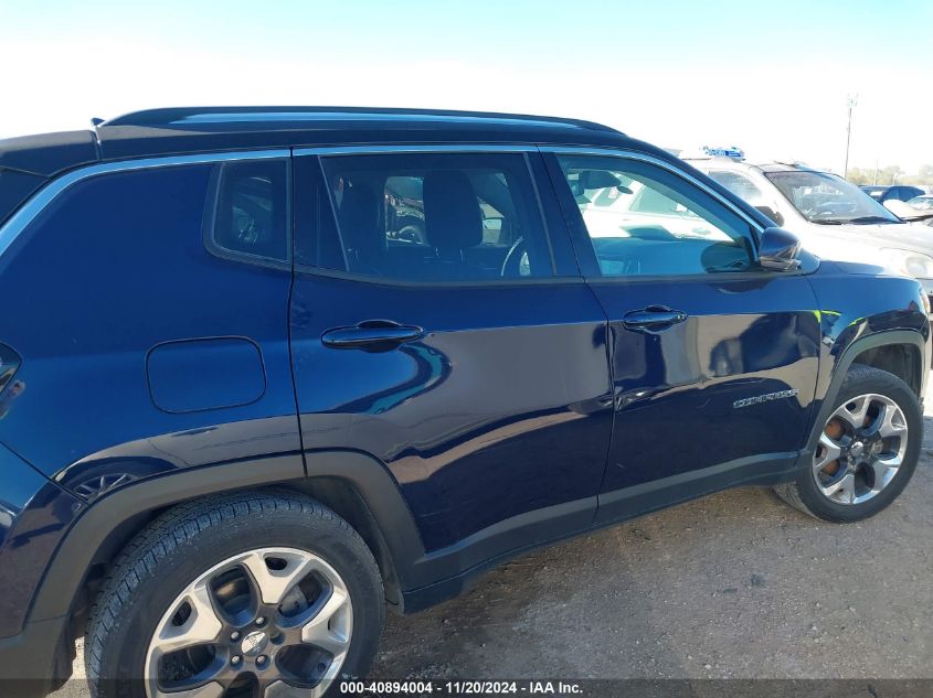 2019 Jeep Compass Limited 4X4 VIN: 3C4NJDCBXKT842132 Lot: 40894004