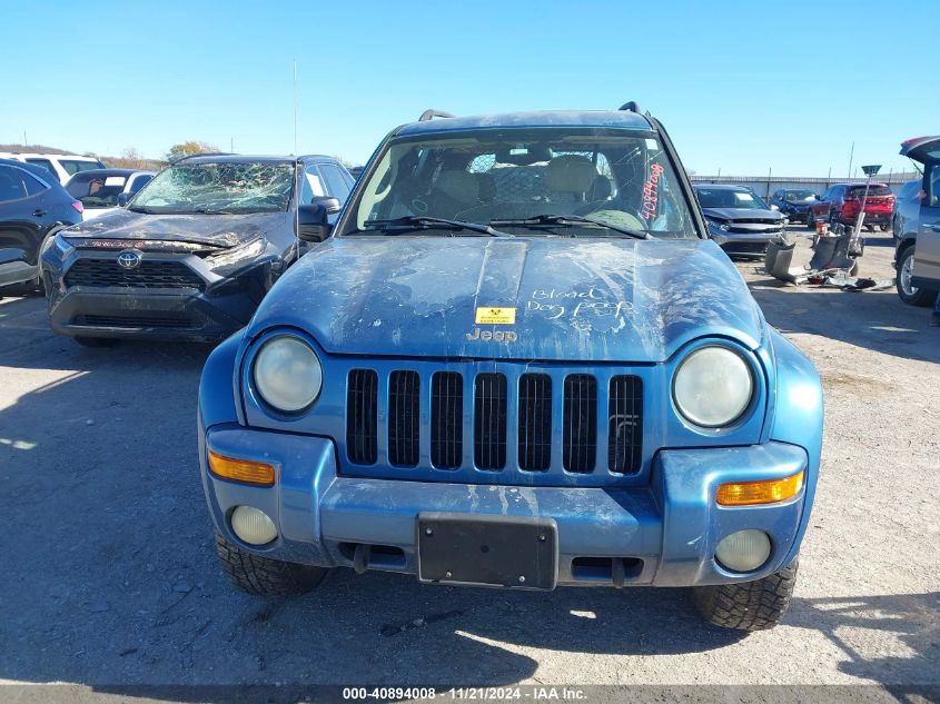 2003 Jeep Liberty Limited Edition VIN: 1J4GL58K93W505765 Lot: 40894008