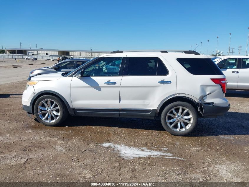 2013 Ford Explorer Xlt VIN: 1FM5K7D87DGC05686 Lot: 40894030