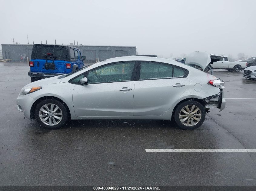 2014 Kia Forte Lx VIN: KNAFX4A69E5209597 Lot: 40894029