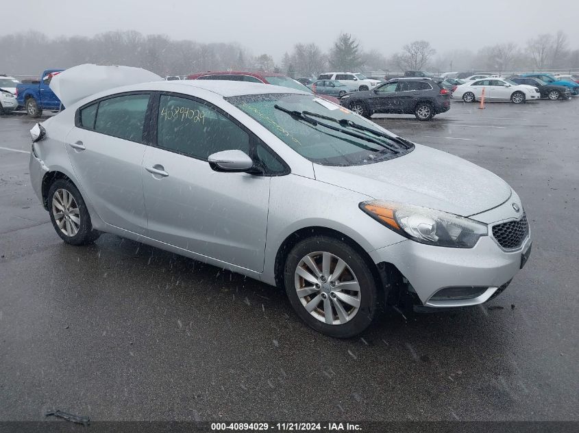 2014 Kia Forte Lx VIN: KNAFX4A69E5209597 Lot: 40894029