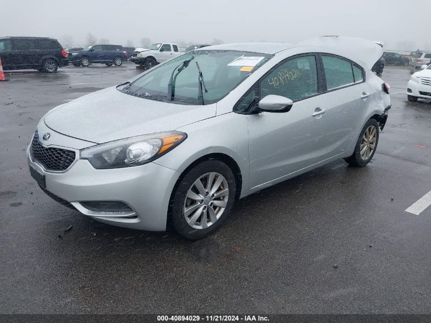 2014 Kia Forte Lx VIN: KNAFX4A69E5209597 Lot: 40894029