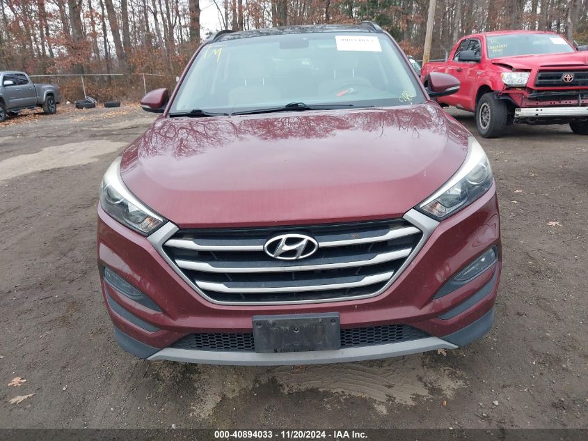 2018 Hyundai Tucson Value VIN: KM8J33A27JU619729 Lot: 40894033