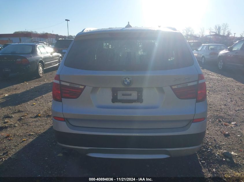 2013 BMW X3 xDrive28I VIN: 5UXWX9C58D0A14267 Lot: 40894036