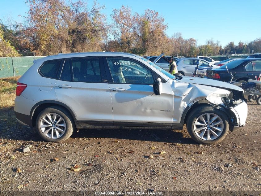 2013 BMW X3 xDrive28I VIN: 5UXWX9C58D0A14267 Lot: 40894036