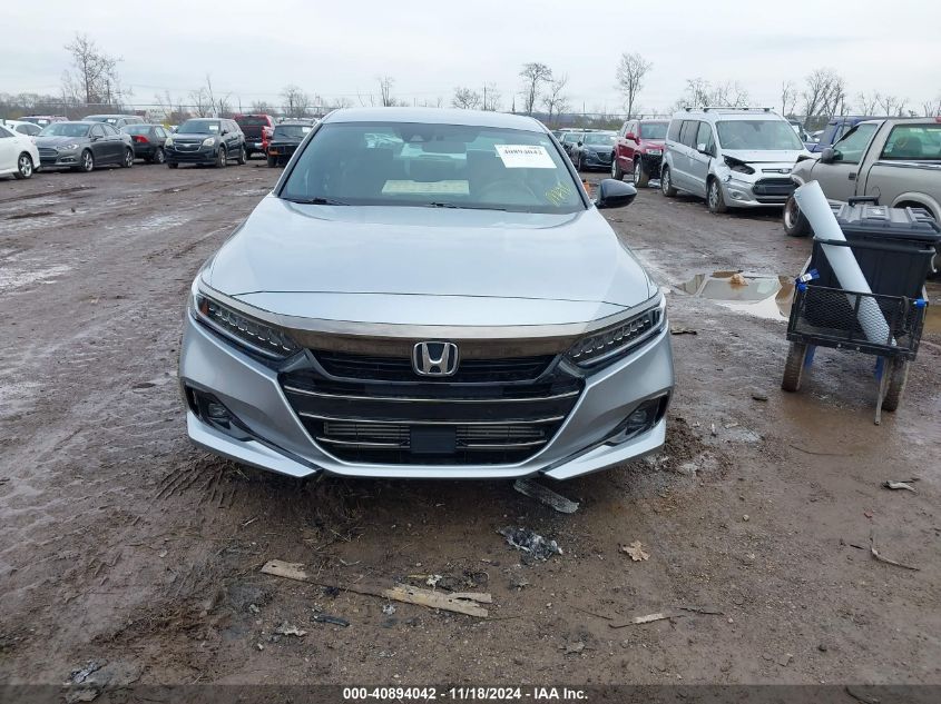 2022 Honda Accord Sport VIN: 1HGCV1F30NA112855 Lot: 40894042