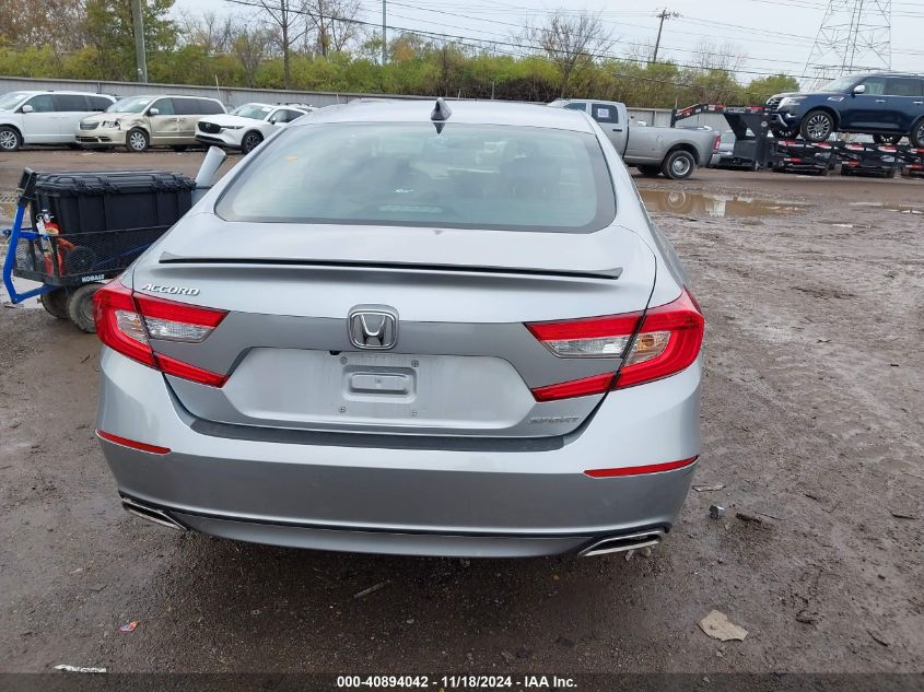 2022 Honda Accord Sport VIN: 1HGCV1F30NA112855 Lot: 40894042