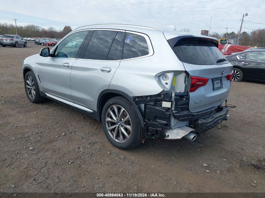 VIN 5UXTR9C55JLD89265 2018 BMW X3, Xdrive30I no.3