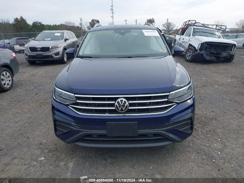 2023 Volkswagen Tiguan 2.0T Se VIN: 3VVNB7AX4PM127041 Lot: 40894050