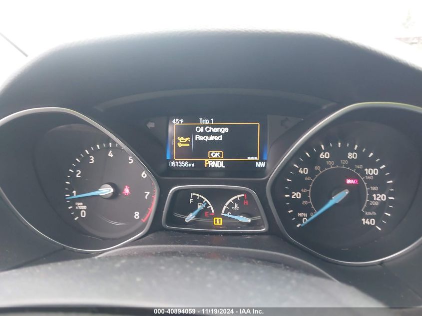 VIN 1FADP3K24JL260503 2018 FORD FOCUS SE