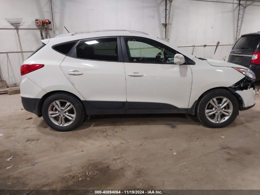 2013 Hyundai Tucson Gls VIN: KM8JUCAC2DU724592 Lot: 40894064