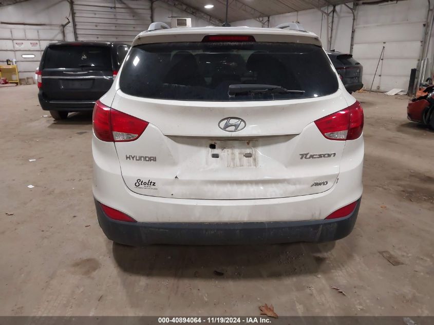 2013 Hyundai Tucson Gls VIN: KM8JUCAC2DU724592 Lot: 40894064