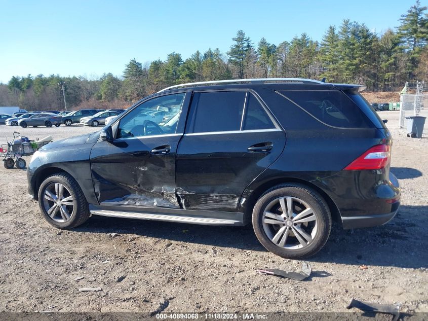 2014 Mercedes-Benz Ml 350 4Matic VIN: 4JGDA5HB2EA357727 Lot: 40894068