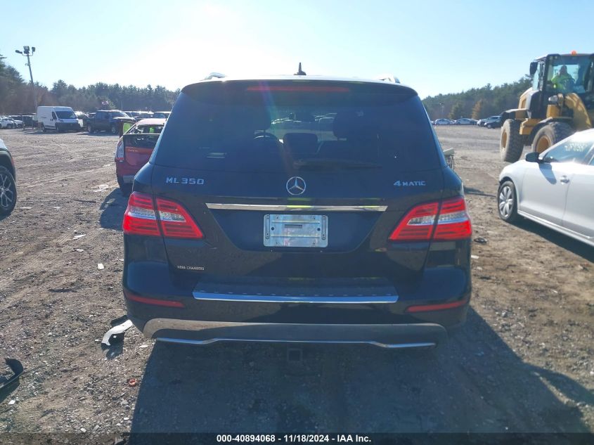 2014 Mercedes-Benz Ml 350 4Matic VIN: 4JGDA5HB2EA357727 Lot: 40894068