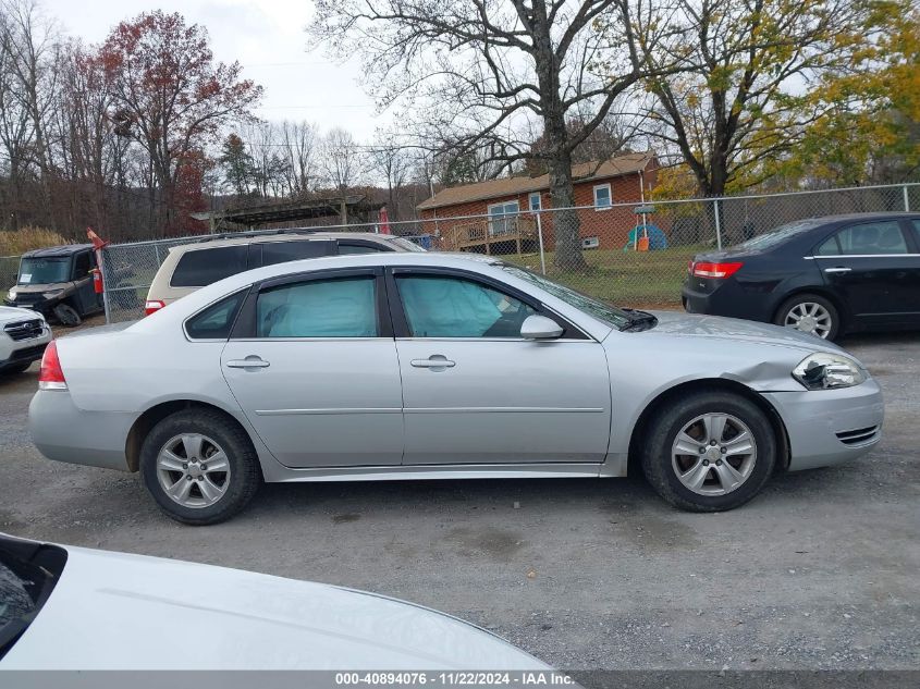 2014 Chevrolet Impala Limited Ls VIN: 2G1WA5E39E1188450 Lot: 40894076