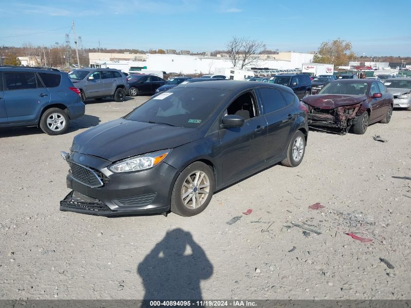 VIN 1FADP3K28JL281905 2018 Ford Focus, SE no.2