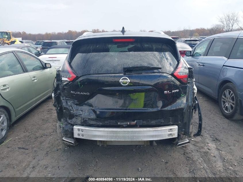 2020 Nissan Murano Sl Intelligent Awd VIN: 5N1AZ2CS8LN153392 Lot: 40894098