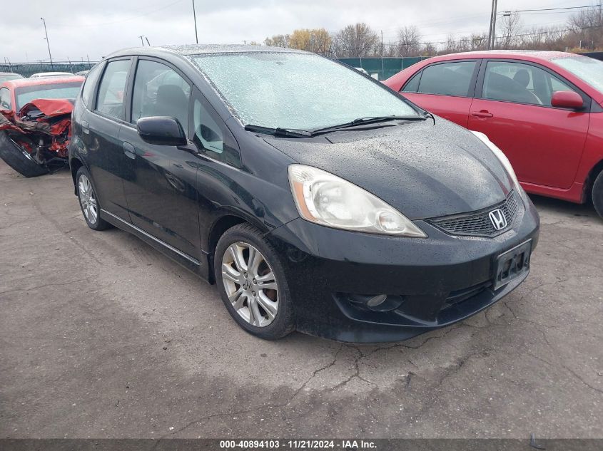 2010 Honda Fit Sport VIN: JHMGE8G49AS018640 Lot: 40894103