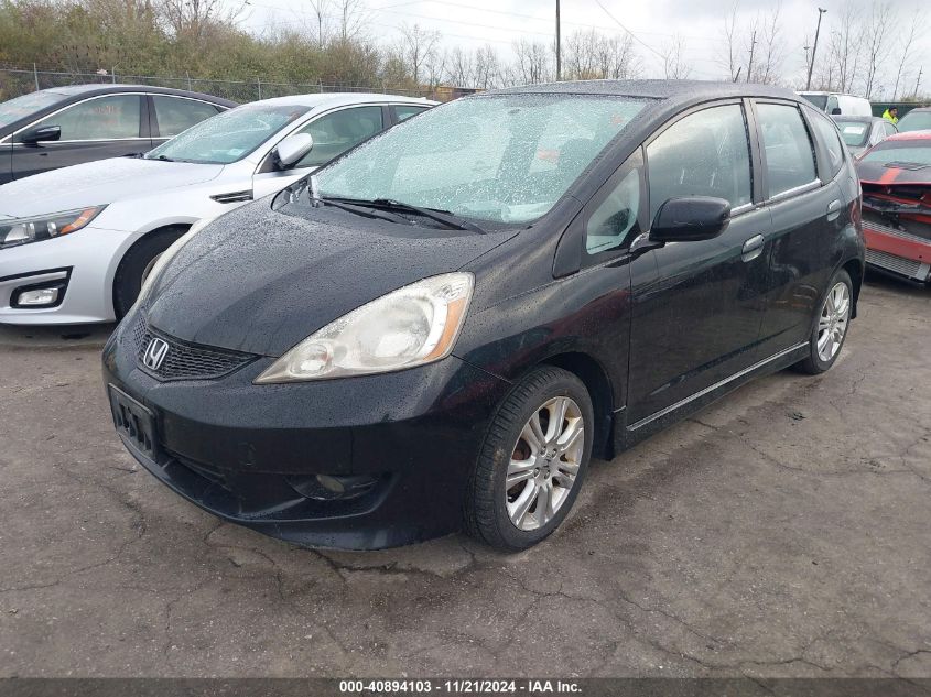 2010 Honda Fit Sport VIN: JHMGE8G49AS018640 Lot: 40894103