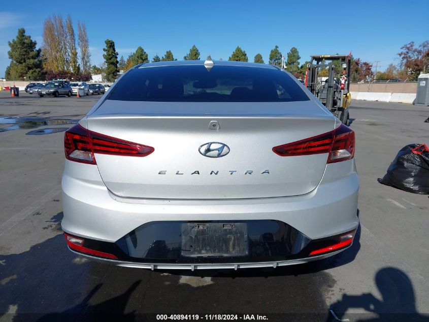 2019 Hyundai Elantra Sel VIN: 5NPD84LFXKH446602 Lot: 40894119