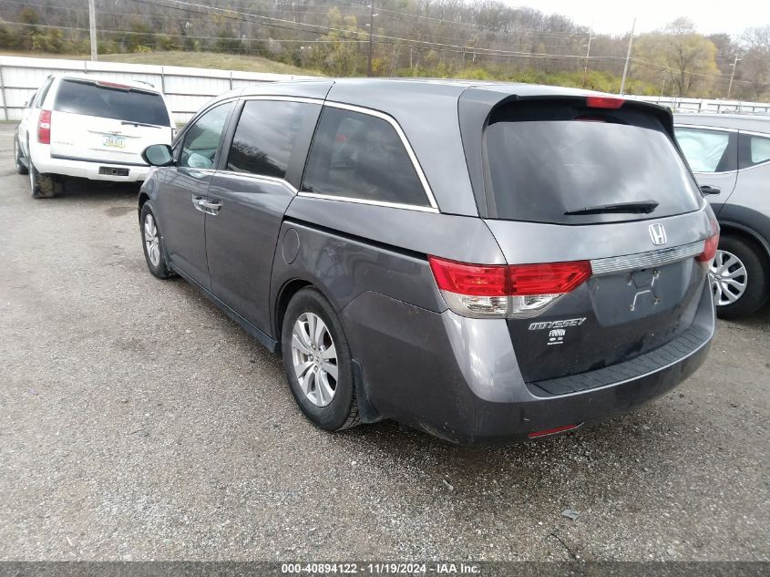 VIN 5FNRL5H46EB087950 2014 Honda Odyssey, EX no.3