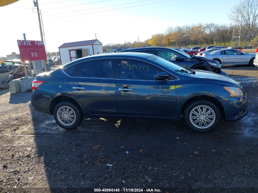 2015 Nissan Sentra Sv VIN: 3N1AB7APXFY242265 Lot: 40894145