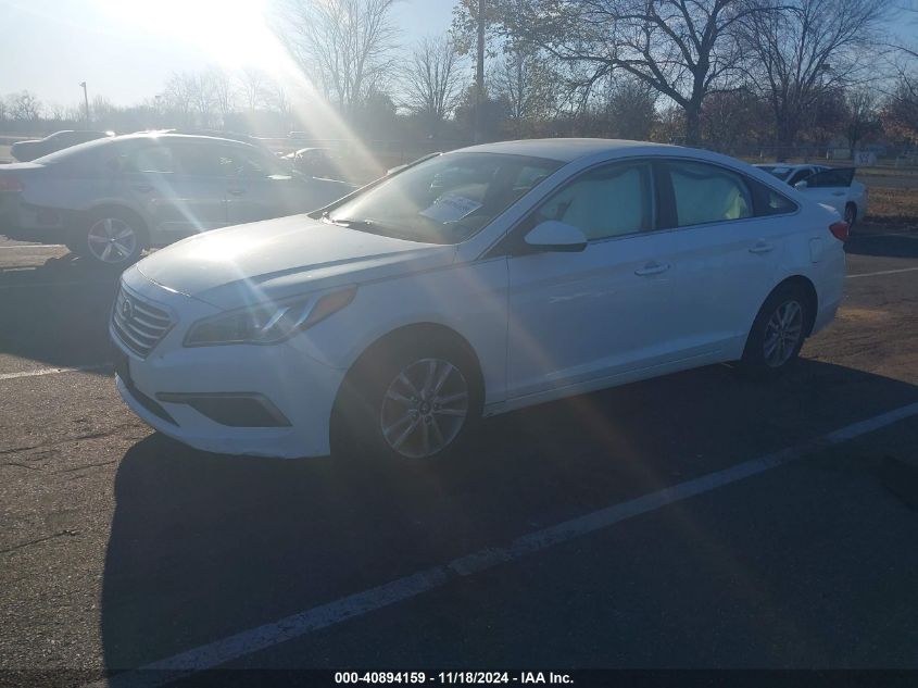 VIN 5NPE24AF7GH430633 2016 Hyundai Sonata, SE no.2