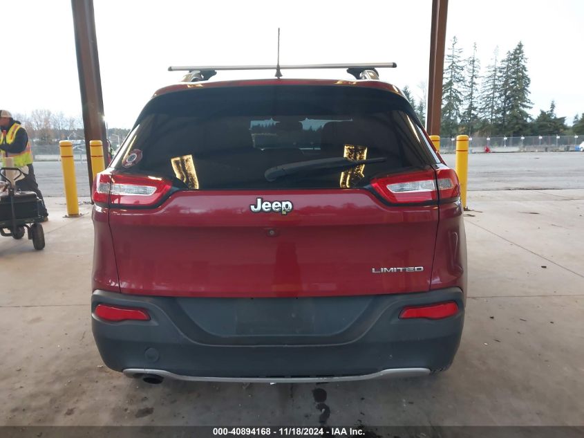 2017 Jeep Cherokee Limited Fwd VIN: 1C4PJLDBXHW517629 Lot: 40894168