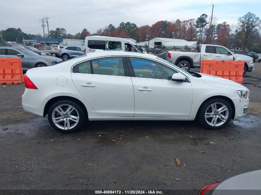 2015 Volvo S60 T5 Premier VIN: YV140MFB3F1306897 Lot: 40894172