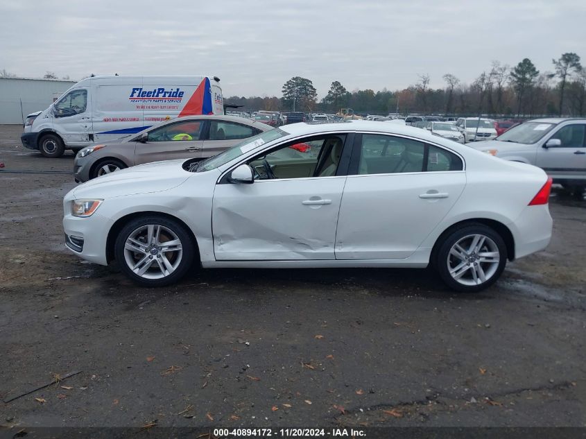 2015 Volvo S60 T5 Premier VIN: YV140MFB3F1306897 Lot: 40894172