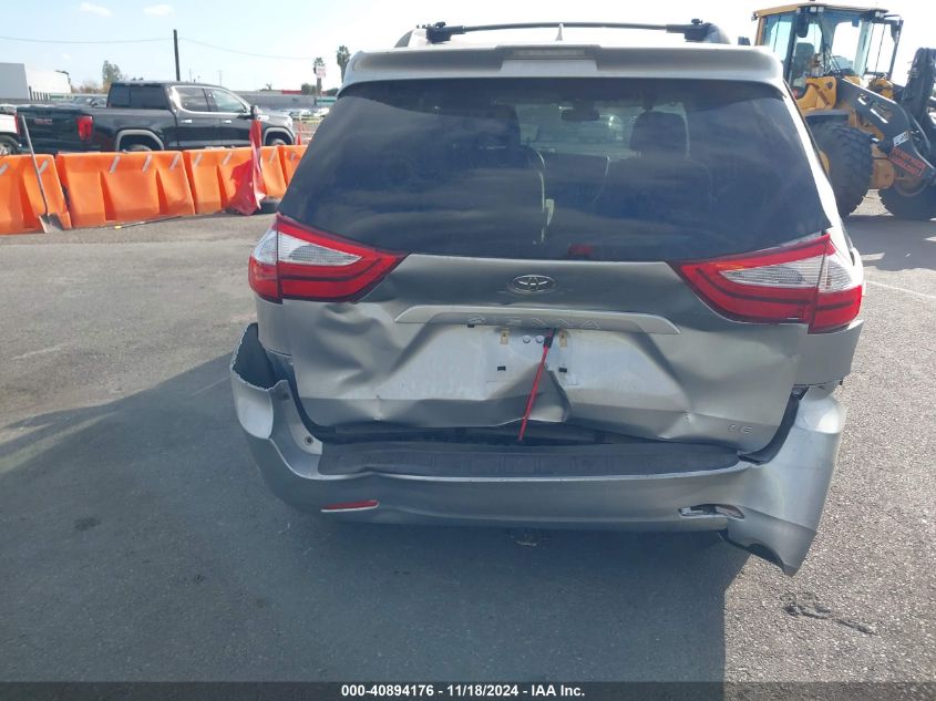 2019 Toyota Sienna Le 8 Passenger VIN: 5TDKZ3DC3KS014706 Lot: 40894176