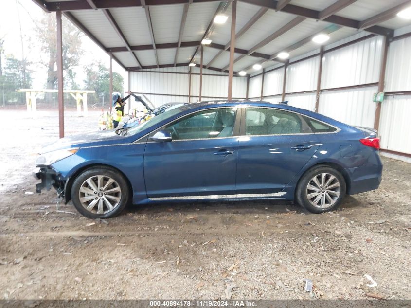 2016 Hyundai Sonata Sport VIN: 5NPE34AF8GH285549 Lot: 40894178