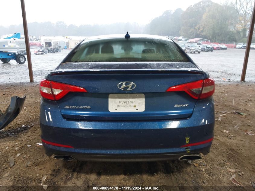 2016 Hyundai Sonata Sport VIN: 5NPE34AF8GH285549 Lot: 40894178