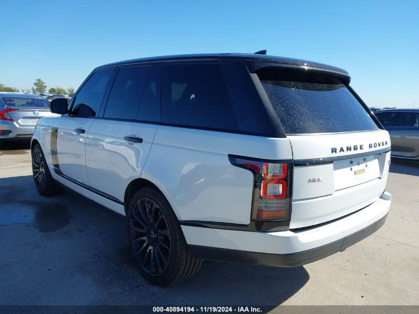 VIN SALGS2FV7HA378449 2017 Land Rover Range Rover,... no.3