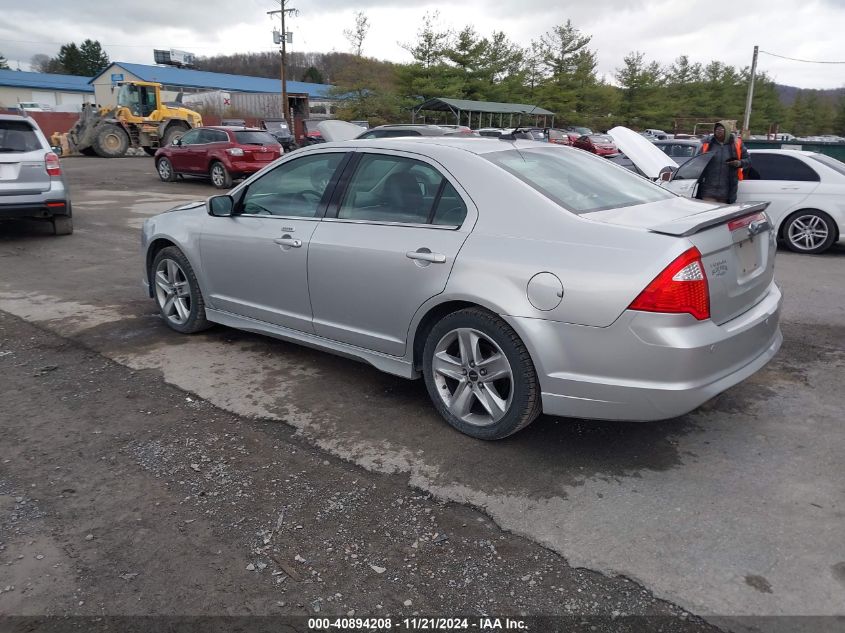 2012 Ford Fusion Sport VIN: 3FAHP0KC8CR155377 Lot: 40894208