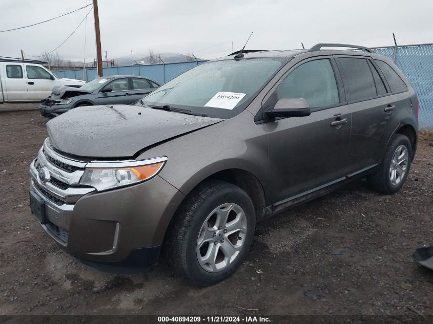 VIN 2FMDK4JC0EBA13893 2014 Ford Edge, Sel no.2