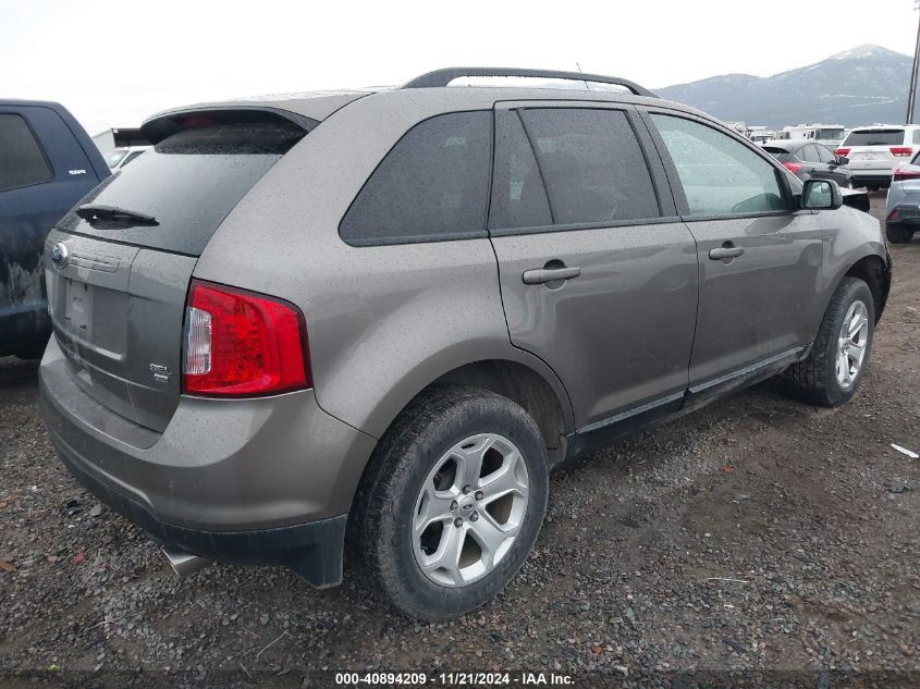 VIN 2FMDK4JC0EBA13893 2014 Ford Edge, Sel no.4