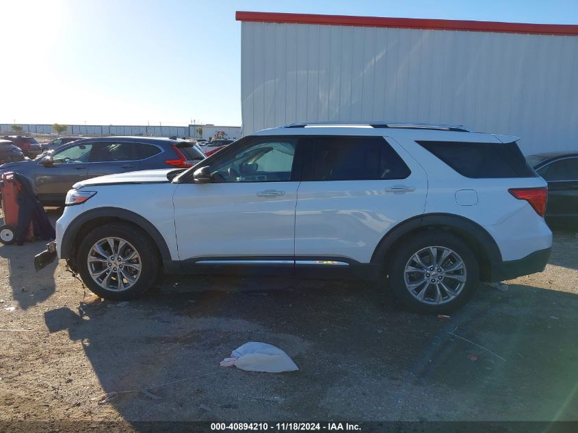 2021 Ford Explorer Limited VIN: 1FMSK7FH2MGA85845 Lot: 40894210