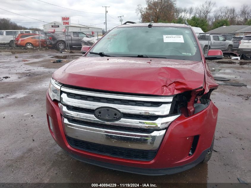 2013 Ford Edge Sel VIN: 2FMDK4JC9DBB14168 Lot: 40894229