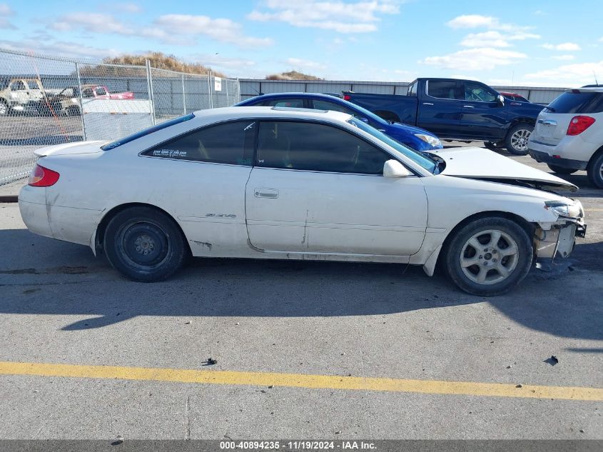 2002 Toyota Camry Solara Sle V6 VIN: 2T1CF22P62C597195 Lot: 40894235