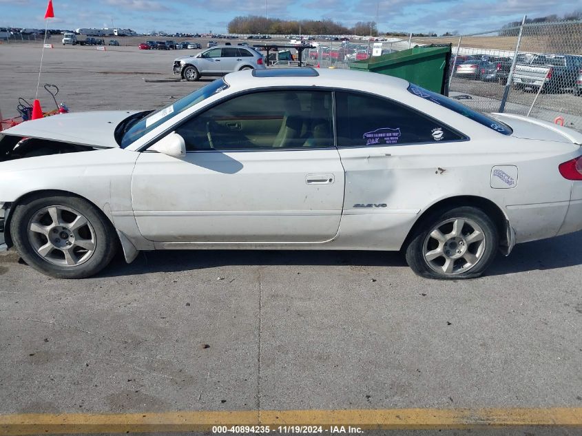 2002 Toyota Camry Solara Sle V6 VIN: 2T1CF22P62C597195 Lot: 40894235